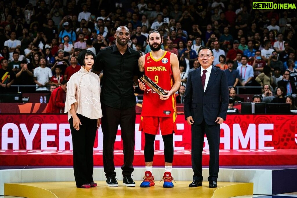 Kobe Bryant Instagram - Amazing final. Well deserved @ruuufio!! Congrats on a special year and watching you grow has been truly remarkable. Keep pushing MVP 💪🏽 #EspañaGotGame #FIBAWC