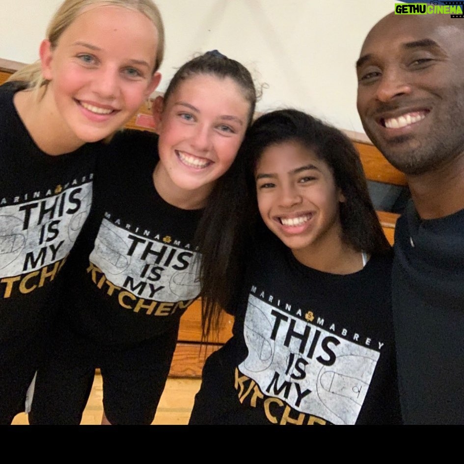 Kobe Bryant Instagram - Thank you for the shirts and for the message @marinamabrey we love everything it stands for
