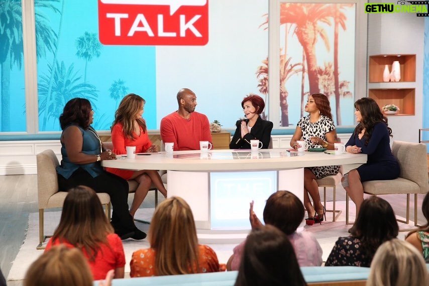 Kobe Bryant Instagram - Thanks to the ladies of @thetalkcbs for having me on to kick-off Season 10. Loved discussing my latest @Granity projects #LegacyAndTheQueen and #ThePunies. I’m always game for talking about building confidence in young people and putting imagination back into sports.