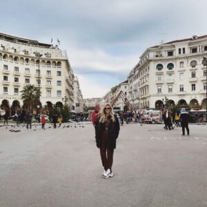 Konstantina Kommata Instagram - 𝓣𝓱𝓮 𝓒𝓲𝓽𝔂 𝓸𝓯 𝓶𝔂 𝓱𝓮𝓪𝓻𝓽!! #thessalonikimou #XRONIAPOLLA