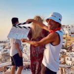 Konstantina Kommata Instagram - Σε ευχαριστούμε Σαντορίνη… ήταν πανέμορφα… 🧡 #undertheeyelashes #movie #santorinigreece Santorini, Greece
