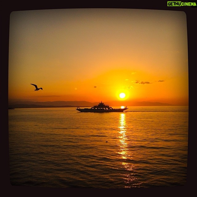 Koray Candemir Instagram - sunset ferry