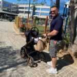 Kostas Sommer Instagram - Saturday morning stroll with the family… priceless… @boutiquebebeplus @occhio_papavassiliou Glyfáda, Greece