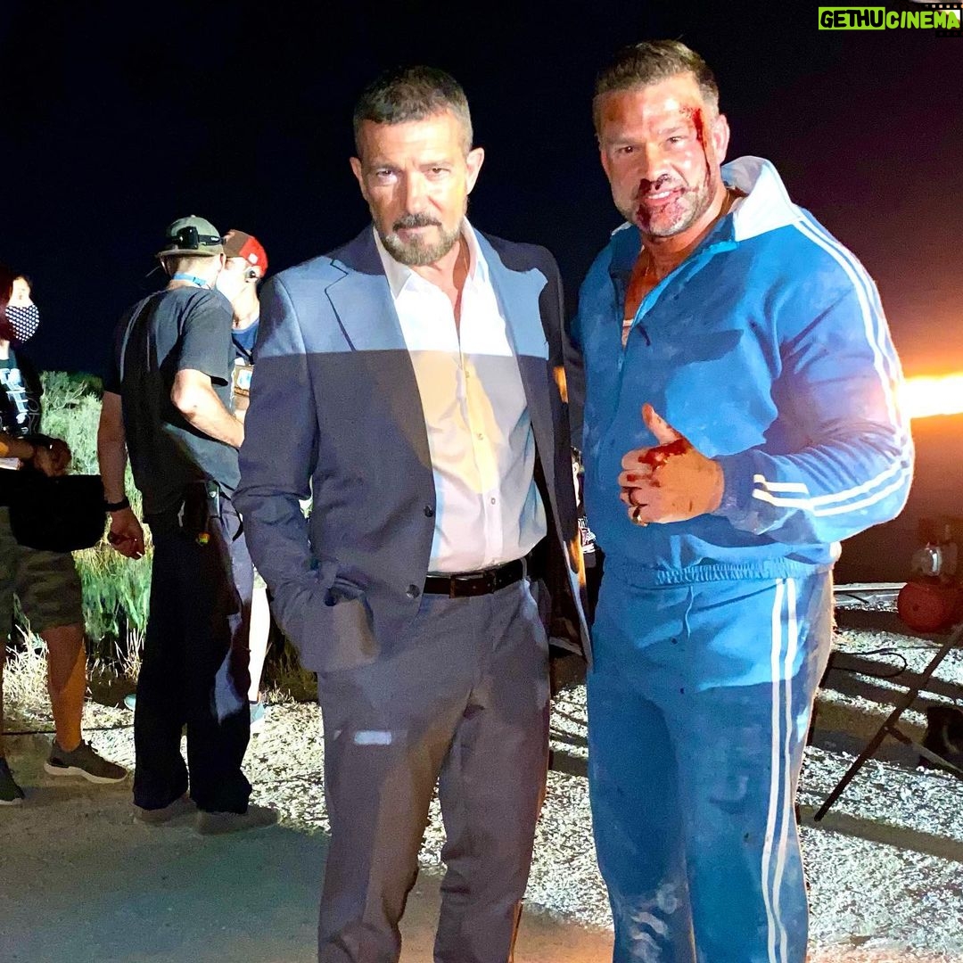 Kostas Sommer - 5K Likes - What an honor to have had the experience of sharing a scene with you… @antoniobanderasoficial