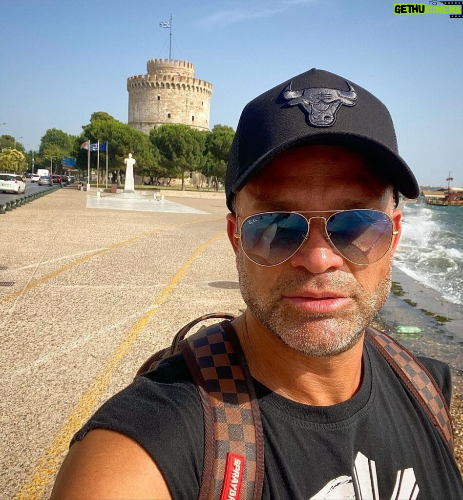 Kostas Sommer Instagram - Always remember your focus determines your reality… So focus on success things that matter and your family…. Don’t get distracted White Tower of Thessaloniki