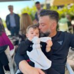 Kostas Sommer Instagram - My son, my life… your smile overwhelms my heart with joy Its my honor to guid you on your way to becoming a man Mothers turn babys into boys, and fathers turn boys into men… #raisinglions Proud father of a lion cub Athens, Greece