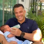 Kostas Sommer Instagram - Today my son you become 1, i am honoured and privileged to live beside you, to see you grow, experience and discover the world again through your eyes, I can not promise you to be there for you till the end of your life, but i will fight for you, love you, provide for you and protect you till the end of mine,… with ever breath, till my last!! Thank you for the gift of life @valentine.papadaki #fatherandson #familyfirst #truelove Alimos
