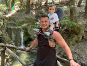 Kostas Sommer Instagram - Discovering the world again through the eyes of my son,… priceless 
Together, Everywhere… tight as a fist.. family