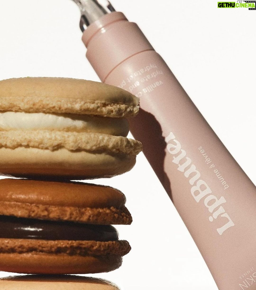 Kris Jenner Instagram - Kylie’s vanilla caramel LIP BUTTER is available now at KylieSkin.com 😋 For lips that are hydrated, soothed, smoothed and softer than ever. @kyliejenner @kyliecosmetics @kylieskin
