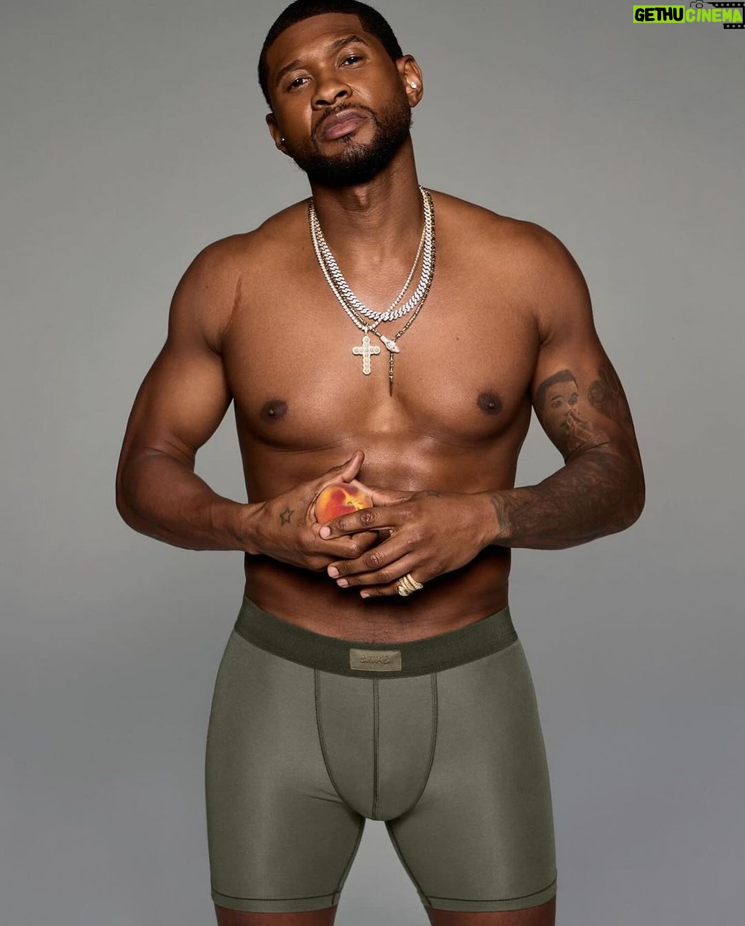 Kris Jenner Instagram - Yeah! Yeah! Yeah! @usher for @skims!! New SKIMS Mens Underwear drops Monday, February 12 at 9AM PT / 12PM ET @kimkardashian The Grammy-winning icon’s new album, COMING HOME, launches Friday, February 9 midnight EST worldwide and SKIMS is releasing an exclusive, limited edition digital download version with alternative album cover with bonus track “Naked,” available only on skims.com for 1 week.