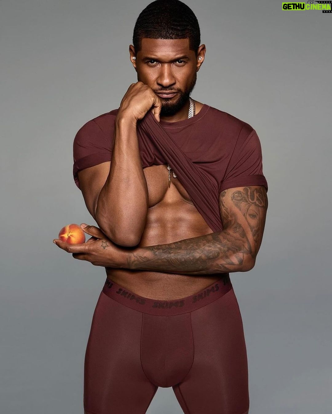 Kris Jenner Instagram - Yeah! Yeah! Yeah! @usher for @skims!! New SKIMS Mens Underwear drops Monday, February 12 at 9AM PT / 12PM ET @kimkardashian The Grammy-winning icon’s new album, COMING HOME, launches Friday, February 9 midnight EST worldwide and SKIMS is releasing an exclusive, limited edition digital download version with alternative album cover with bonus track “Naked,” available only on skims.com for 1 week.