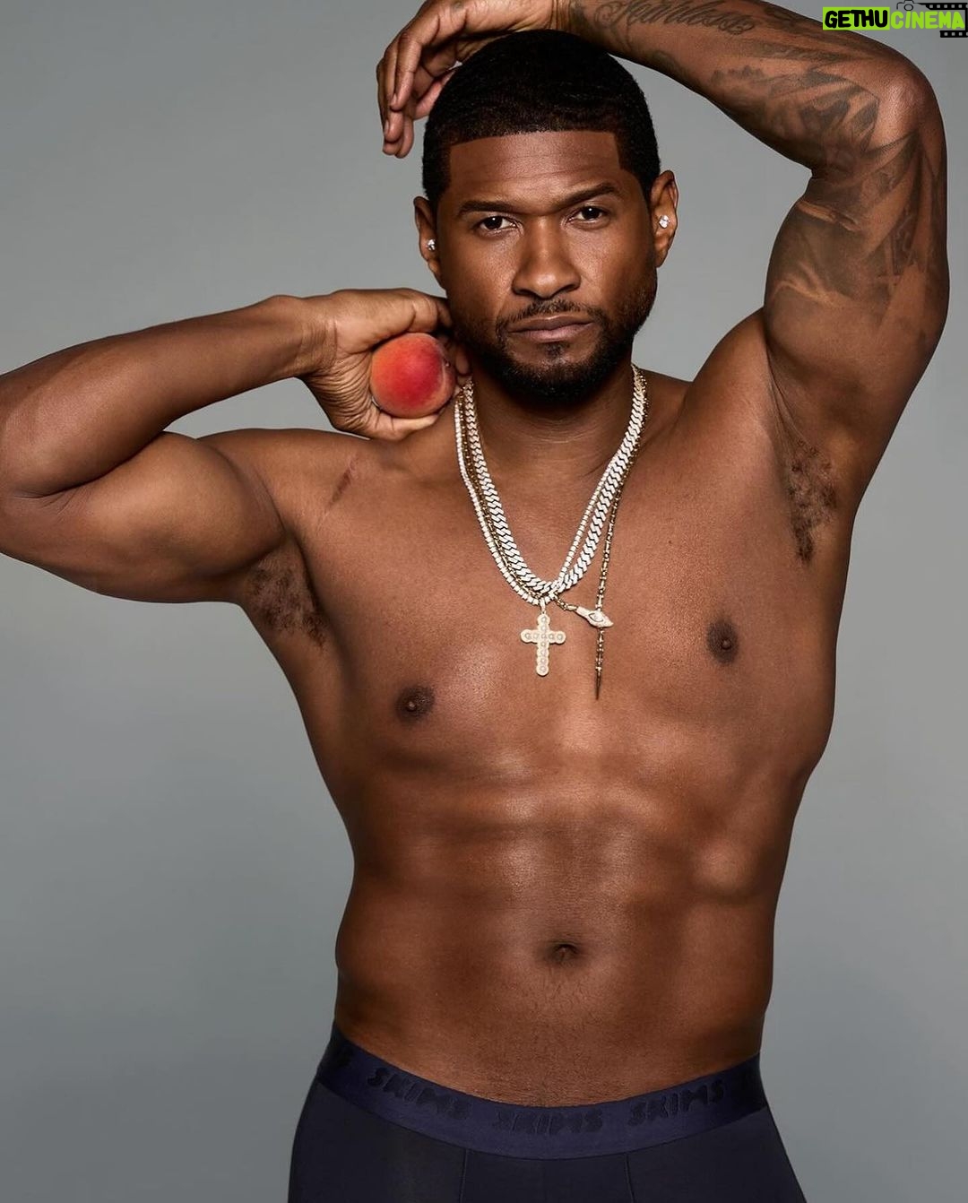 Kris Jenner Instagram - Yeah! Yeah! Yeah! @usher for @skims!! New SKIMS Mens Underwear drops Monday, February 12 at 9AM PT / 12PM ET @kimkardashian The Grammy-winning icon’s new album, COMING HOME, launches Friday, February 9 midnight EST worldwide and SKIMS is releasing an exclusive, limited edition digital download version with alternative album cover with bonus track “Naked,” available only on skims.com for 1 week.