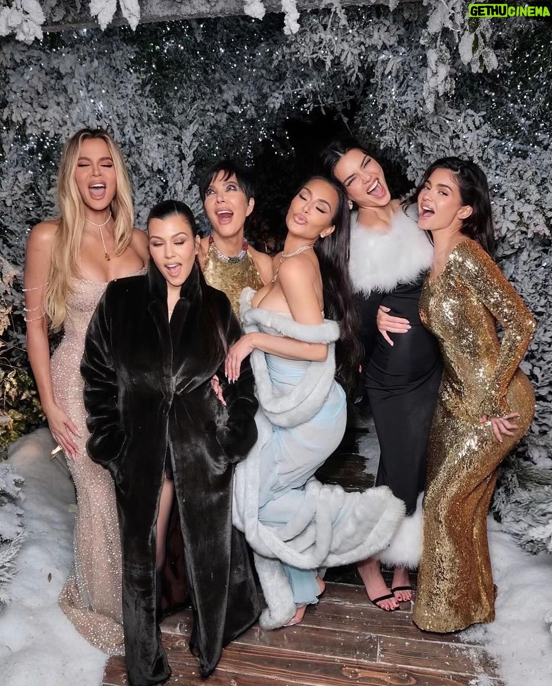 Kris Jenner Instagram - Still thinking about our magical Christmas Eve ❄️ Only 324 days to go until the next one 🤣🤍