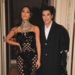 Kris Jenner Instagram – Paris nights 🇫🇷 @maisonmargiela with @kimkardashian @kyliejenner #Margiela @jgalliano #ParisFashionWeek
