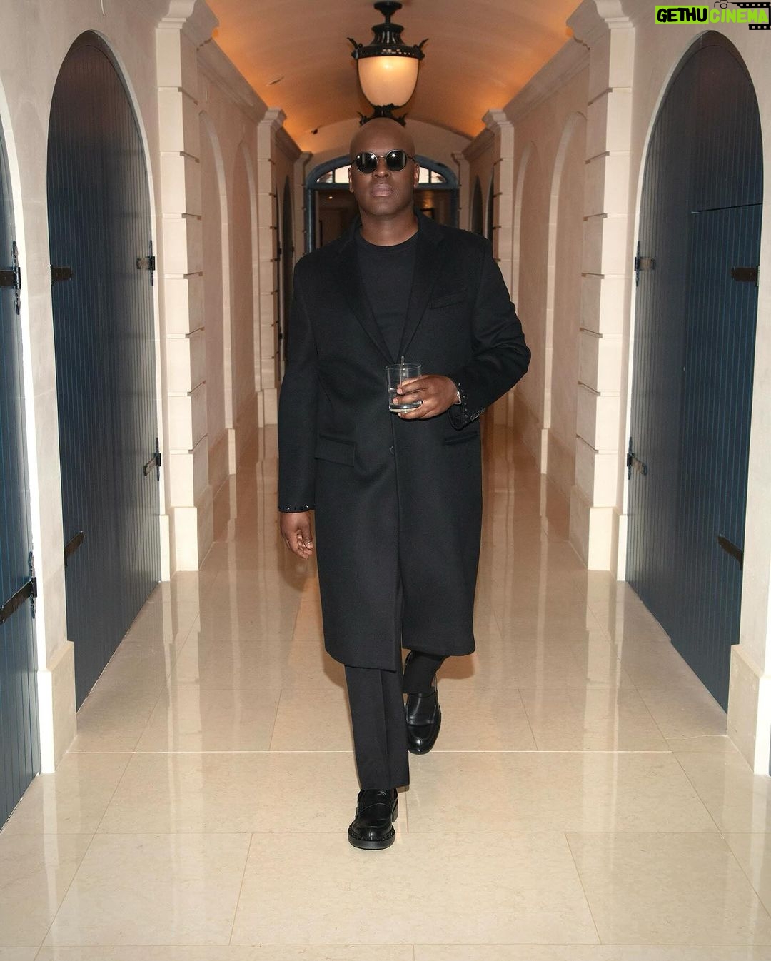 Kris Jenner Instagram - Midnight in Paris @coreygamble @maisonvalentino #Valentino #Paris 🇫🇷 📷 by @stevensimione @daniele.iachella