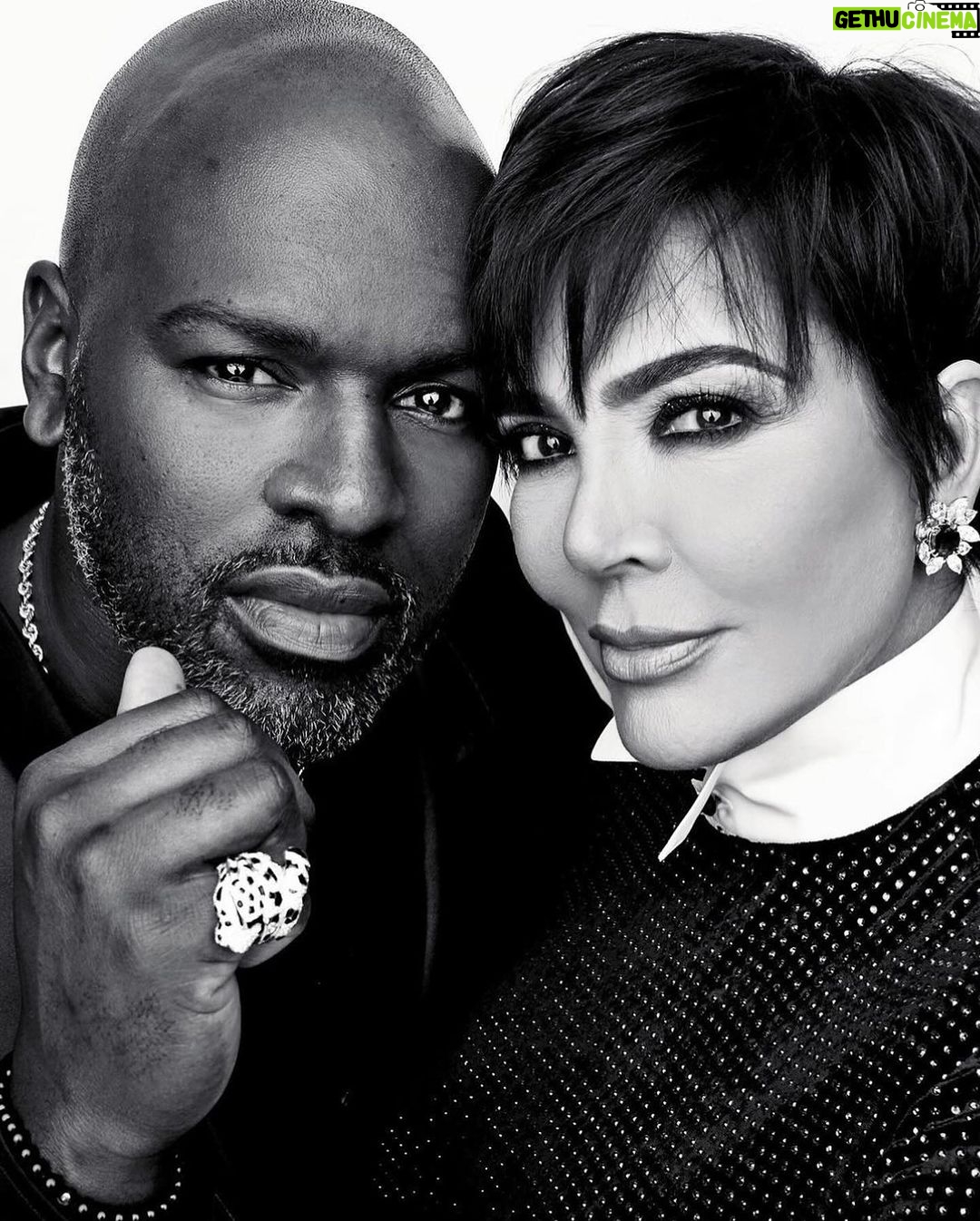 Kris Jenner Instagram - My Valentine!!!!! I love you @coreygamble ❤️💋❤️💋