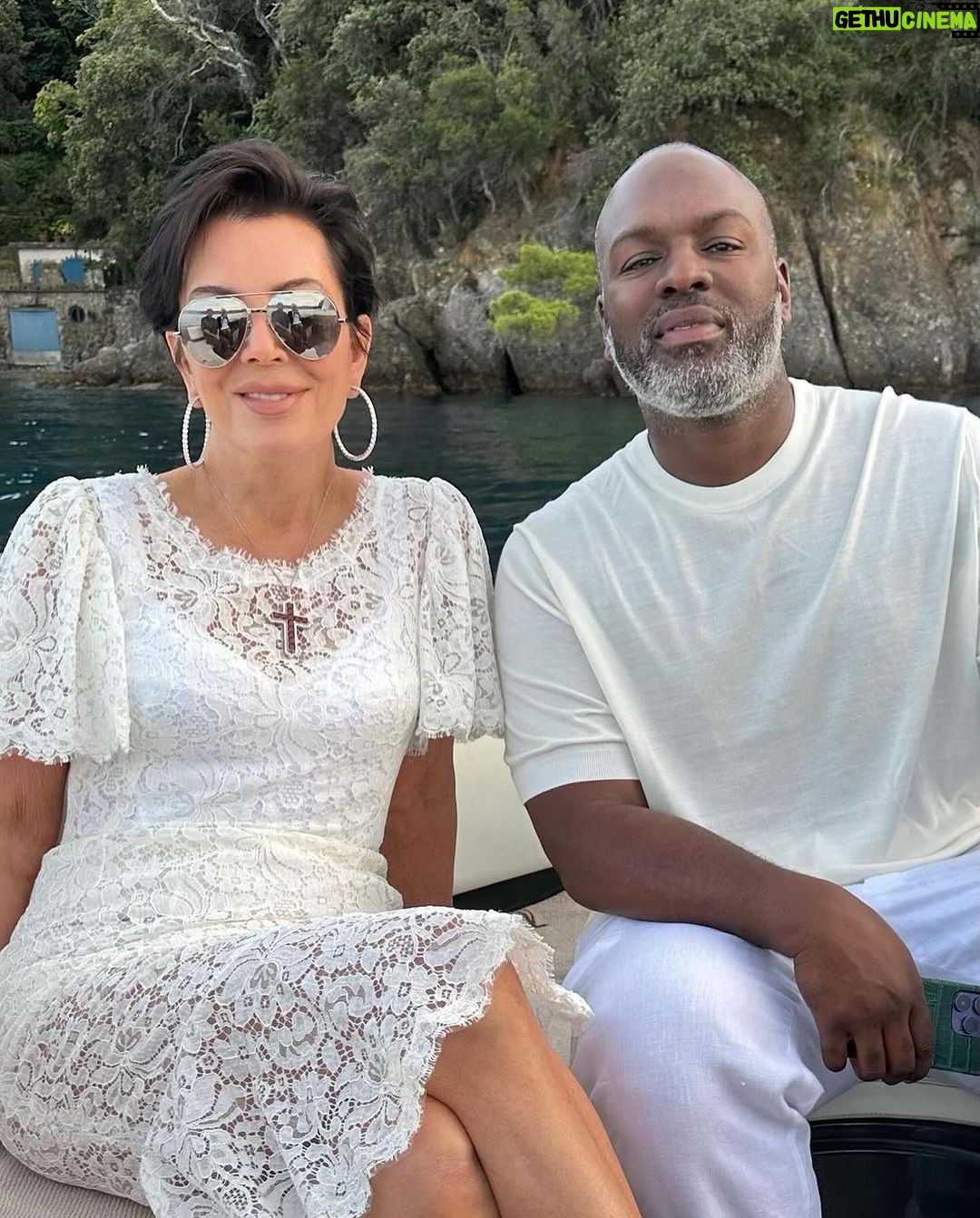 Kris Jenner Instagram - My Valentine!!!!! I love you @coreygamble ❤️💋❤️💋