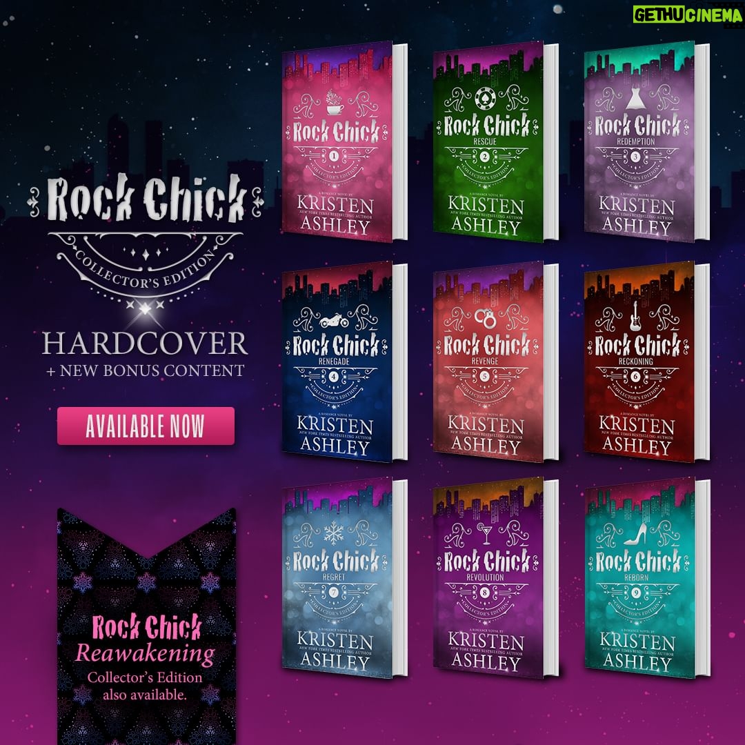 Kristen Ashley Instagram - A Quick but Important Announcement from the Poisoned Pen! If you're buying the Rock Chick Hardcovers signed for someone for the holidays from the Poisoned Pen, they request you please have your orders in no later than DECEMBER 10! Now, these are print on demand books, so when stores order them, it can take more time to get the books, so even December 10 might be iffy. In other words, if this is on your list of things to buy for someone, just a head's up, sooner is better! You can hit them up here...find the hard cover titles at the bottom of the page and the Poisoned Pen link for purchasing signed books: https://www.kristenashley.net/series/rock-chick-series/ Rock On!