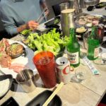 Kristen Ashley Instagram - New lead up to Christmas family tradition. Korean BBQ night! Such fun. Discovered Soju, which is my current favorite thing. Good times. New memories. Beloved company. Making a happy holiday! 🎄🥰💝 #lifeintherockchicklane