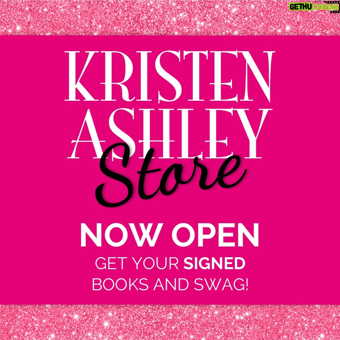 Kristen Ashley Instagram - I've opened the store for the foreseeable future, my Chicklets. I'll be diving into writing later this month (and be ready on the River Rain Group, I'll be writing Jamie and Nora's story!). But until I do, the store is open for all your KA signed books and swag needs! You can go here to shop: https://www.kristenashley.net/store/ Or if you're in Insta, hit up the LinkTree in my bio. Rock On!