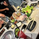 Kristen Ashley Instagram - New lead up to Christmas family tradition. Korean BBQ night! Such fun. Discovered Soju, which is my current favorite thing. Good times. New memories. Beloved company. Making a happy holiday! 🎄🥰💝 #lifeintherockchicklane
