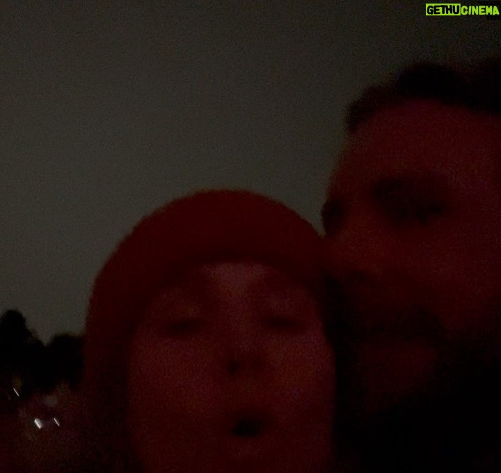 Kristen Bell - 520.2K Likes - Saw @shaniatwain at the @hollywoodbowl last night and sat next to some really nice randos!
Dad was crying by the first song and the randos kept photobombing us but other than that it was a perfect night!!!!