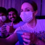 Kristen Bell Instagram – I love london 💜
It would be hard to pick a favorite moment from shooting #thepeoplewehateatthewedding
But some contenders are:
– @allisonbjanney teaching us the “catch it without looking game” which kept us occupied for hours
– seeing @magicmikelive and truly feeling reborn
– watching @daxshepard drink from a tiny teacup and finding out that the James Bond press junket was happening in the hotel then hearing him whisper to himself “I hope to god Daniel Craig picks a fight with me.”
#thepeoplewehateatthewedding is out NOW on @primevideo