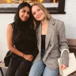 Kristen Bell Instagram - To my most beautiful best friend mouse- I am so very happy that you were born. HBD❤️😘💜💕🍕🇺🇸💩🎉