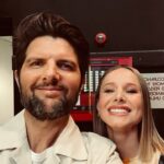 Kristen Bell Instagram – Ran into this dumpling @mradamscott while promoting my new book with @hartben #theworldneedsmorepurpleschools!
If you haven’t seen his show #severence on @appletv it’s SO GOOD!