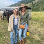Kristen Bell Instagram - @southforklodge Swan Valley, Idaho, on the Snake River 💜 Thank you @mmcnearney and @jimmykimmel - you’re the best hosts in the biz. And happy birthday to our Queen @nfscott 🎉