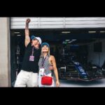 Kristen Bell Instagram - PDA on the grid gets the drivers revved up 🏁 📸@richardpardon