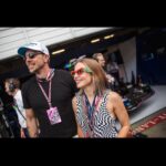 Kristen Bell Instagram - PDA on the grid gets the drivers revved up 🏁 📸@richardpardon