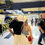 Kristen Bell Instagram - What an absolute dream!! Thank you @williamsracing 💙 @f1