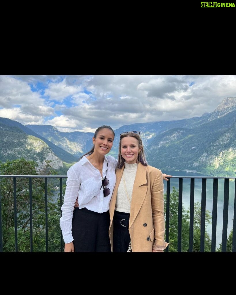 Kristen Bell Instagram - Hallstatt Austria looks just like Arendelle 💜