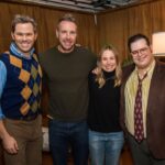 Kristen Bell Instagram - What a treaty-treat to be included in #guttenbergthemusical play! I have an endless amount of love for @joshgad and @andrewrannells (who by the way was one of my FIRST friends in NYC 25 years ago!!)