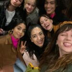 Kristen Gutoskie Instagram - Chosen family 🌷 @shivy.studio @michelle_mosqueda @yasminefarimani @natashaloring @nattydevine @scarlettrosepatterson. Missing @akirae @martinatolotmoroder