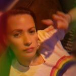 Kristen Gutoskie Instagram - Happy Priiiide #proud #queer #love #happypride🌈 ✌🏼❤️ 🌈