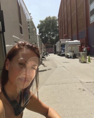 Kristen Gutoskie Instagram - Shielded and sunned #backatit