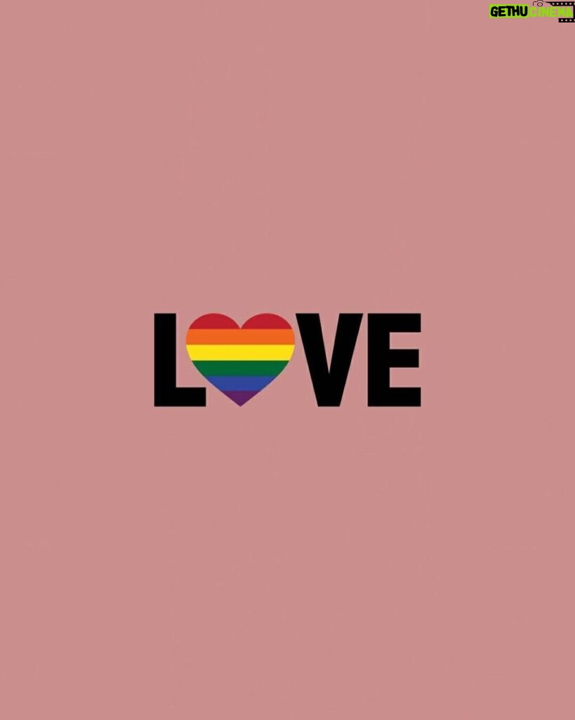 Kristen Gutoskie Instagram - Happy #PRIDE!!! Love is love is love. 🌈🌈🌈