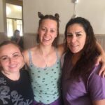 Kristen Gutoskie Instagram - Some BTS from #AllTheWorldIsSleeping, in theatres tonight and on demand! #linkinbio for listings near you on where to watch 🙏🏼💛 @rlacen @boldfutures @melissabarreram @pronouncedhorhay @alicialueras @carmawerx @jadesanchez.31 @doraleeurban
