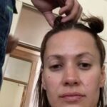 Kristen Gutoskie Instagram - Some BTS from #AllTheWorldIsSleeping, in theatres tonight and on demand! #linkinbio for listings near you on where to watch 🙏🏼💛 @rlacen @boldfutures @melissabarreram @pronouncedhorhay @alicialueras @carmawerx @jadesanchez.31 @doraleeurban