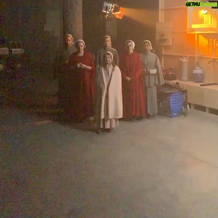 Kristen Gutoskie Instagram - What’s that I hear? @handmaidsonhulu episodes 1-3 are now streaming on @hulu?! Best go and check it out my friends ❤️❤️❤️ #season4 #handmaidstale #hulu #handmaid #martha #marthabeth #blessedbethefruit #resistance #mayday #margaretatwood