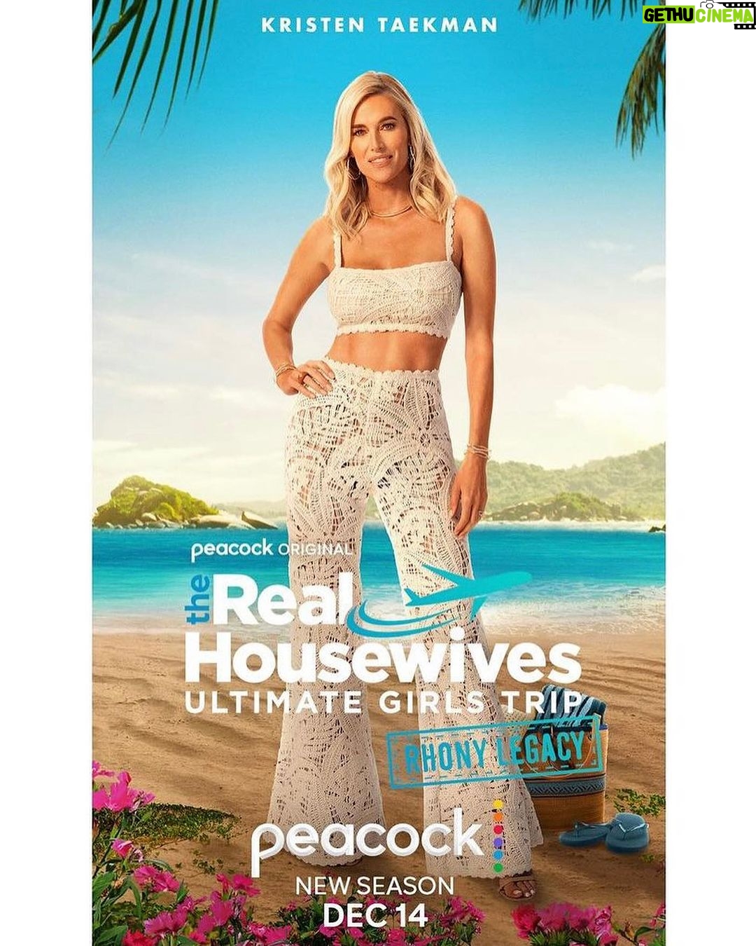 Kristen Taekman Instagram - Repost of @cliftonprescod amazing photos bc I so so appreciate him ❤️ Thank you thank YOU for taking so many photos!! You are amazing!! Now…can December 14th come faster please!? #rhugt #peacock #bravo #photographer #pictures #realitytv #rhony #legacy #realhousewivesultimategirlstrip #bravocon St.Barths