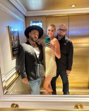Kristen Taekman Instagram - Photo dump from last night 🪩🤍

 #bravocon #bravo #rhugt #lasvegas