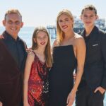 Kristen Taekman Instagram - Merry Christmas from all of us in the Taekman Family ❤️❤️ #holiday #christmas #family #love #merrychristmas Los Angeles, California
