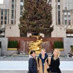 Kristen Taekman Instagram - Ice skating in NYC during Christmas is magical 🎄✨ #christmas #family #iceskating #holidays #magic #winter New York City