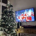 Kristen Taekman Instagram - It’s Christmas time!!! 🎄❤️ #christmas #christmastree #lights #holiday #decorate #homegoods #ornaments #family #clean