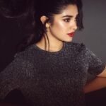 Krithi Shetty Instagram - Put on some red lipstick and live a little #redlipstick #livelovelaugh ❤️ • • Photographer: @ishan.n.giri Retoucher: @louis_prashanth Makeup: @kalwon_beauty Hair: @krishnakami Styled by: @neethikshetty