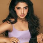 Krithi Shetty Instagram - 6M #instafamily #gratitude #love #happy ☺️💜 • • Photographer @ishan.n.giri Retoucher @louis_prashanth Makeup @kalwon_beauty Hair @krishnakami Styled by @neethikshetty 🥰