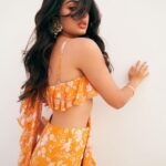 Krithi Shetty Instagram – Weekend vibes 🧡
#breezy #weekend #summervibes 
•
•
Styled by @jukalker
Styling team @pratimajukalker 
Outfit : @arpitamehtaofficial
Earrings :
@mortantra @spiffypublicrelations
Assorted bangles @lovelate20s
Makeup @pinkylohar 
Hair @kamaldeepss 
Photographer @ishan.n.giri
Asst @louis_prashanth
Retoucher @enhancingmoments